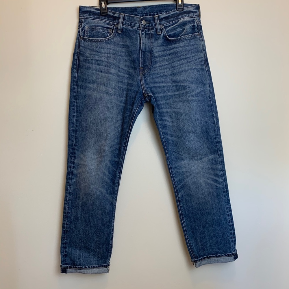 J Crew Japanese Kaihara Denim Jeans